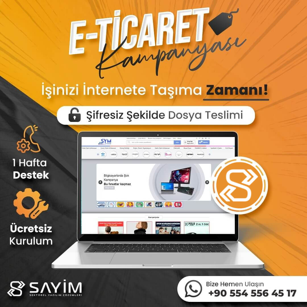E-Ticaret Yazılımı v1 